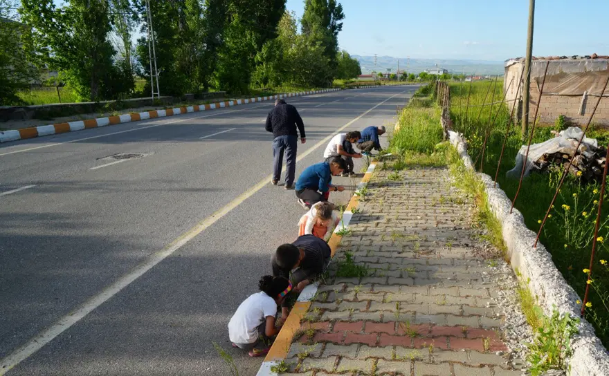 Dolu ile birlikte yağdı! Erimeyen cismin gizemi çözüldü 