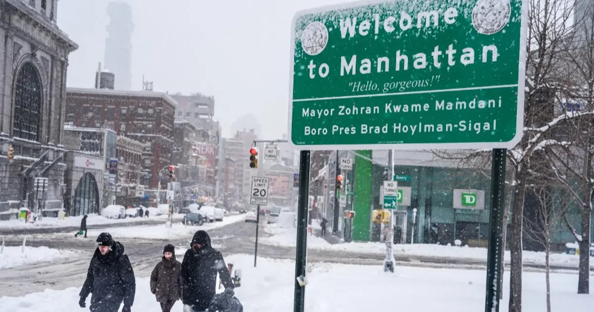 ABD'nin doğu kıyıları dondu, 600 bin kişi elektriksiz kaldı