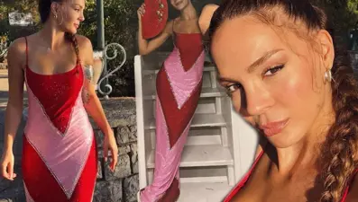 Ebru Şahin'den yeni pozlar: Ayakkabı detayı dikkat çekti