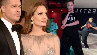 Angelina Jolie ile Brad Pitt'in kızı profesyonel dansçı oldu! Sahne adı bile var