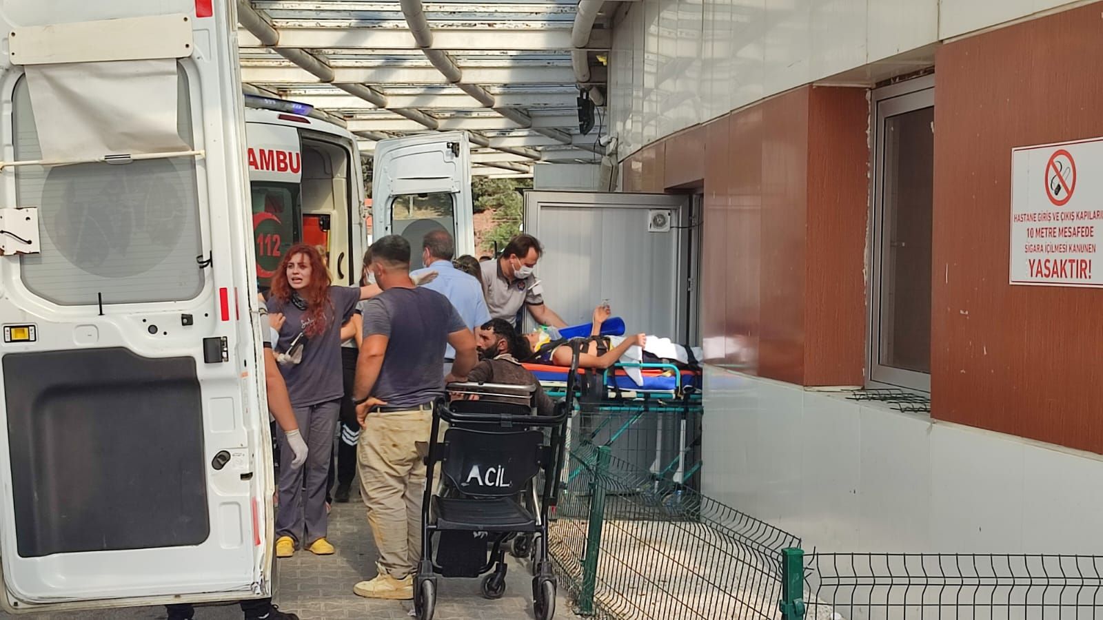 Su deposunda kimyasal madde zehirlenmesi: 5 kişi hastaneye kaldırıldı