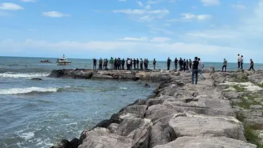 Giresun'da denizde kaybolan çocuk aranıyor