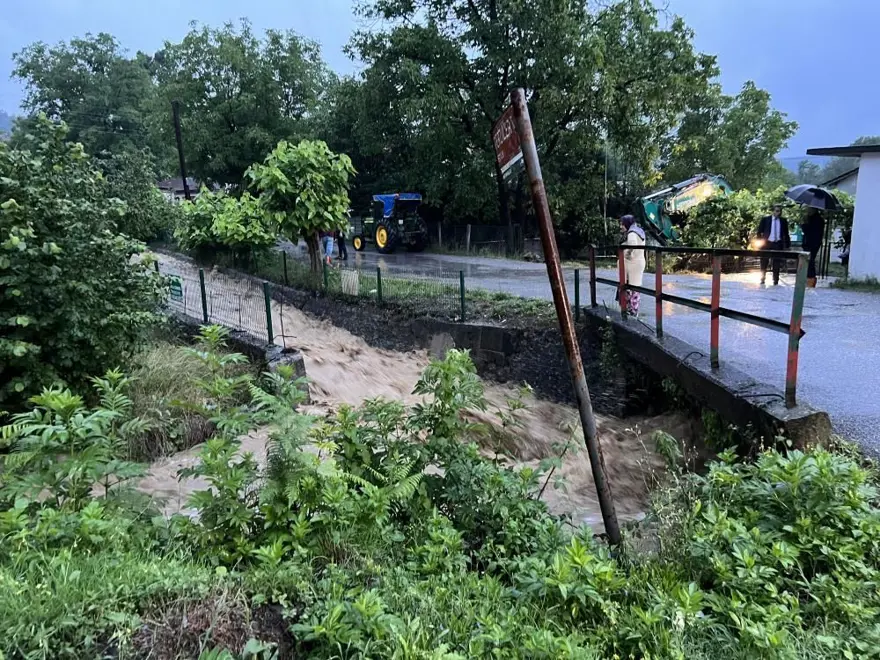 Batı Karadeniz'i yine sel vurdu 20