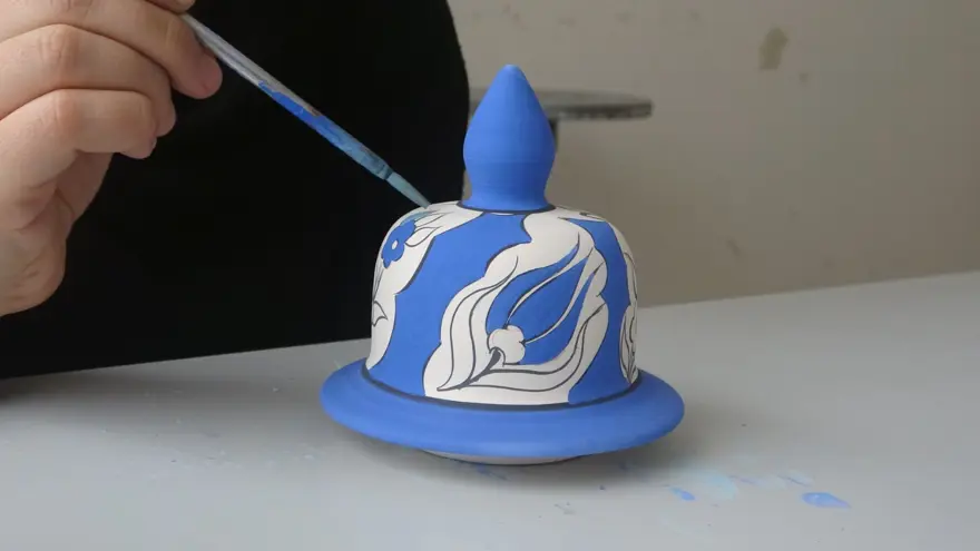 Malatya'da il dışından getirilen çamurlar sanat eserine dönüştürülüyor 1