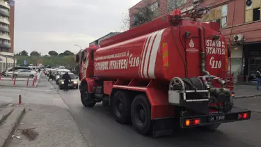 Bayrampaşa'da korkutan yangın
