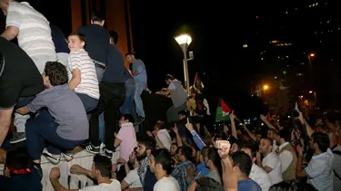 İsrail protestosuna müdahale