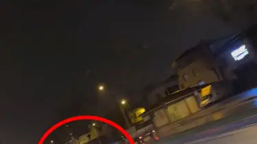 Kayganlaşan zeminde drift attı