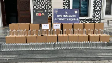 Kastamonu'da bin litre etil akole iki gözaltı