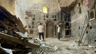 Temizlenen odunluktan 600 yıllık tarih çıktı: Nevşehir'de büyük keşif