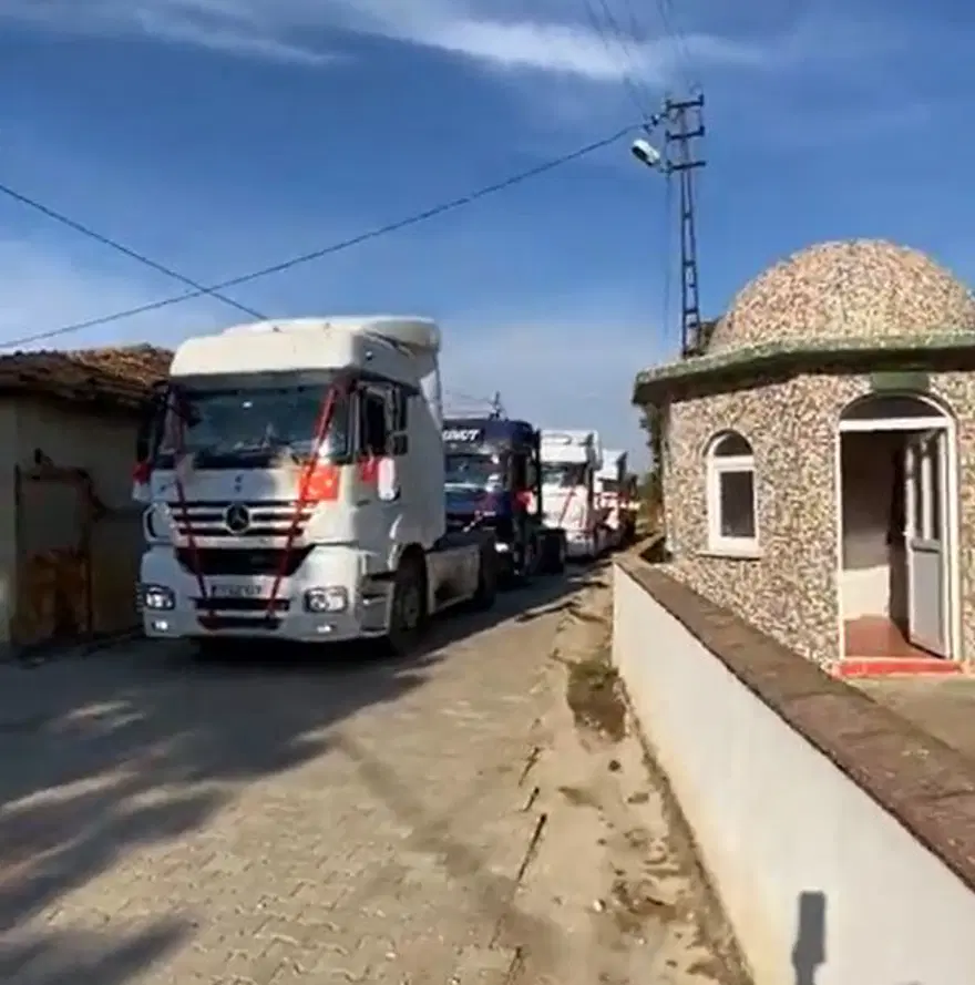 TIR, gelin arabası oldu 1 TIR, gelin arabası oldu 1