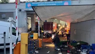 Biber gazı havalandırmadan yayıldı, pazar yeri dağıldı