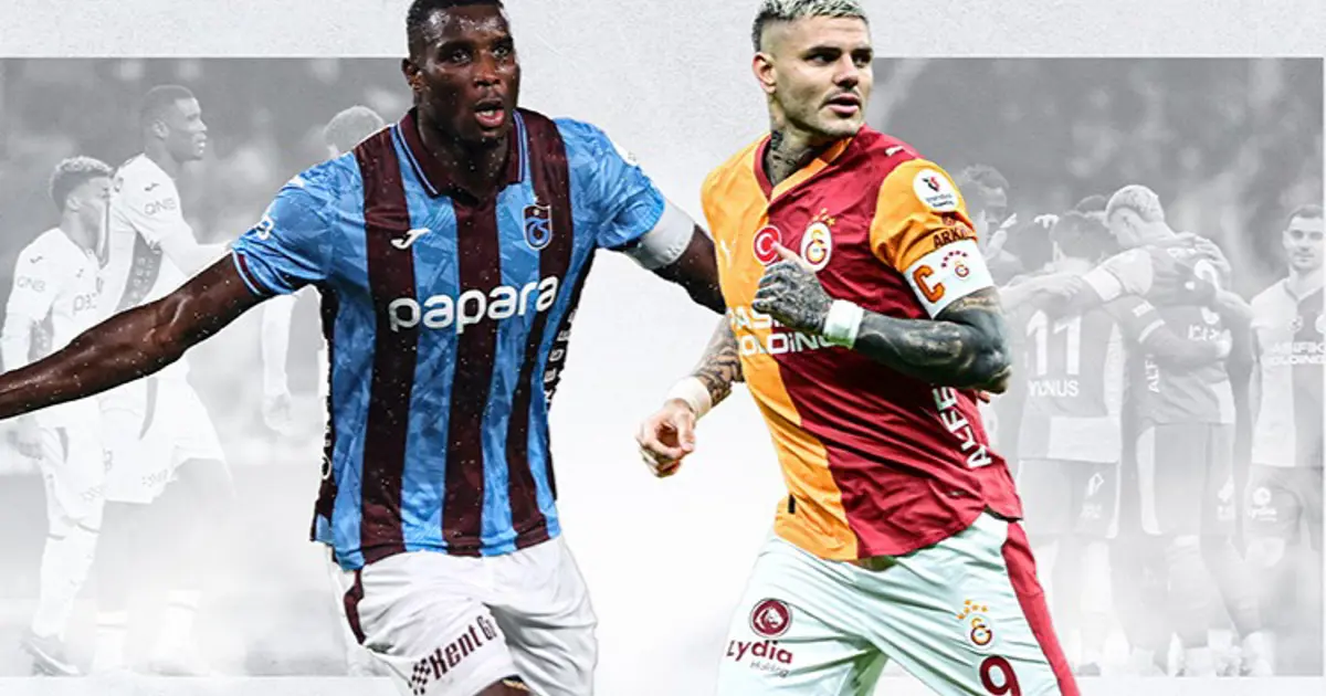 Zirve dev derbi, Trabzonspor ile Galatasaray karşı karşıya. Muhtemel 11'ler