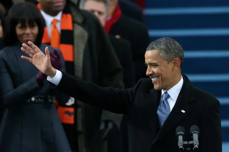 Obama ikinci kez yemin etti 