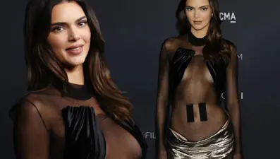 Kendall Jenner'ın stiline Türk tasarımcı imzası