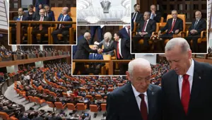 Milletvekili yemin töreninden kareler