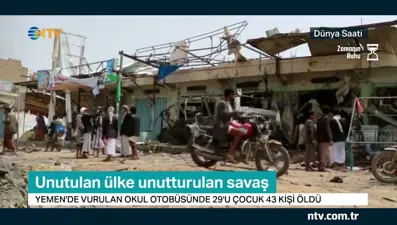 Unutturulan savaş unutulan ülke Yemen
