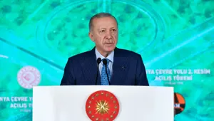 Konya Çevre Yolu 2. Kesimi açıldı | Cumhurbaşkanı Erdoğan: Seyahat süresini 49 dakikadan 17 dakikaya düşürüyoruz Konya Çevre Yolu 2. Kesimi açıldı | Cumhurbaşkanı Erdoğan: Seyahat süresini 49 dakikadan 17 dakikaya düşürüyoruz