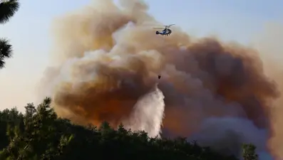 Hatay'da orman yangınında son durum (NTV olay yerinde)