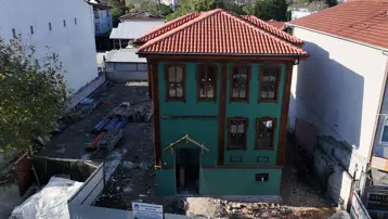 103 yıllık konağın restorasyonunda sona gelindi