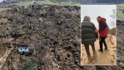 Sisler içinde ölümden kaçış! Jandarmanın sireni hayatlarını kurtardı