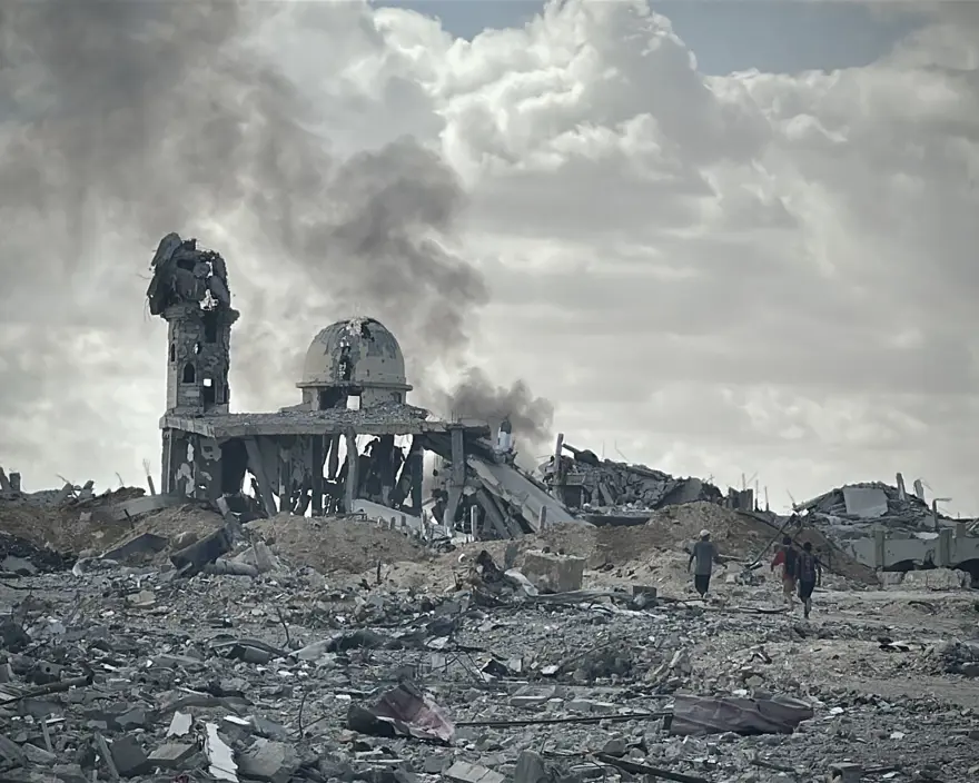 Gazze'ye acılı dönüş: On binlerce Filistinli'yi harabe kent bekliyor 18