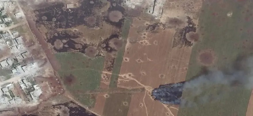 İdlib'deki yıkım hiç böyle görüntülenmemişti 30