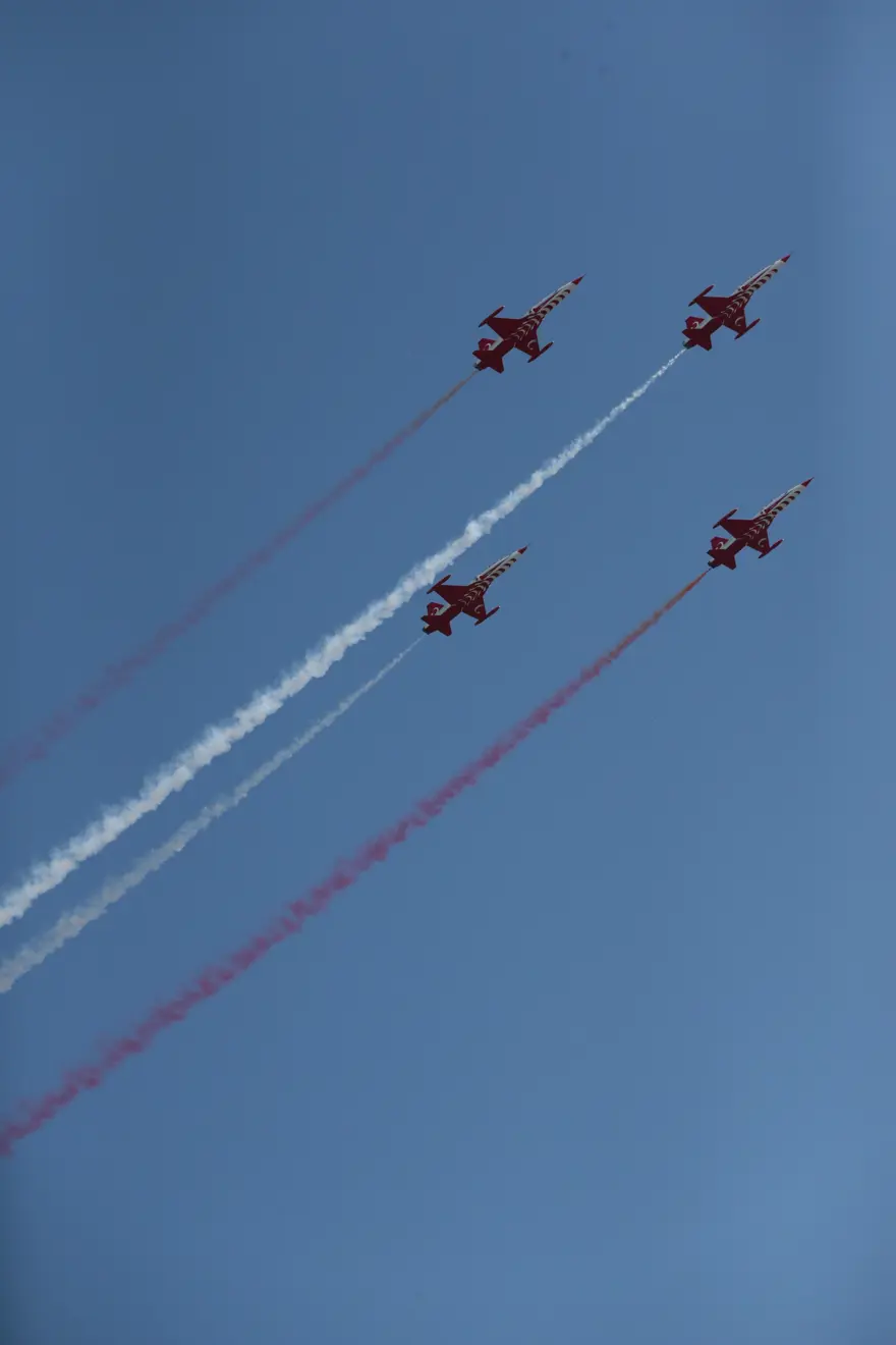 Türk Yıldızları nefes kesti 