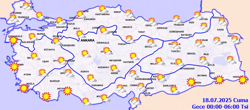 Meteoroloji duyurdu: 7 ilde sağanak yağış bekleniyor 4 Meteoroloji duyurdu: 7 ilde sağanak yağış bekleniyor 4