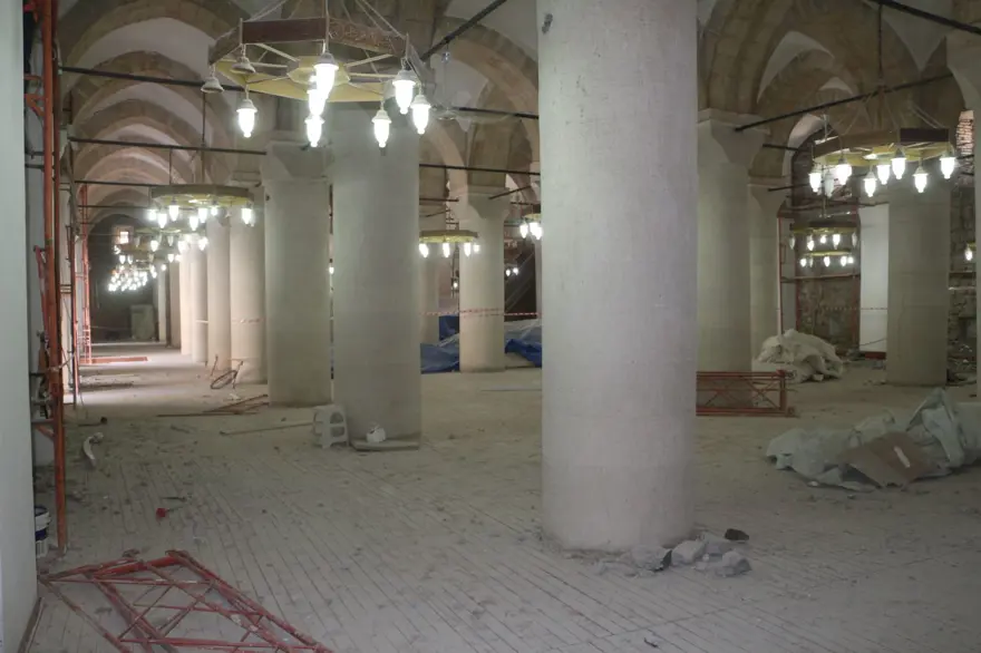 860 yıllık tarihi Cizre Ulu Camisi'ne restorasyon 6