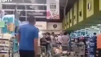 Karayipler’deki 7.6 büyüklüğündeki depremin görüntüleri