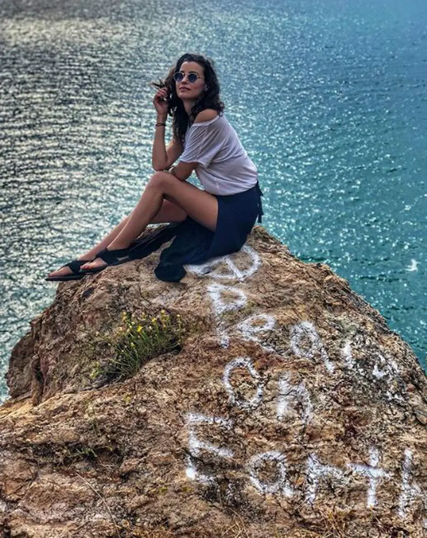 Serenay Sarıkaya: Yaz bitmedi bitemez (Ünlü isimlerin tatil paylaşımları) 44