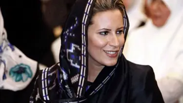 Kaddafi'nin kızı doğum yaptı
