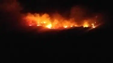 Tunceli’de otluk alanda yangın