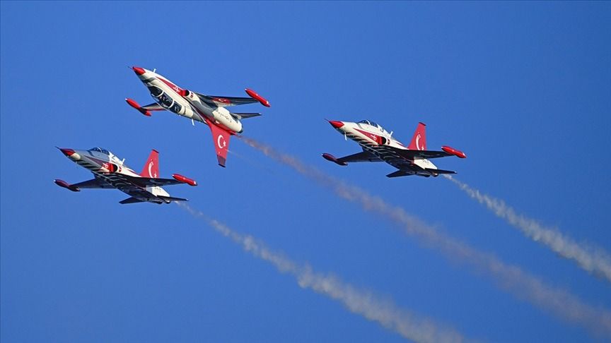 Türk Yıldızları, 30 Ağustos'ta Anıtkabir semalarında