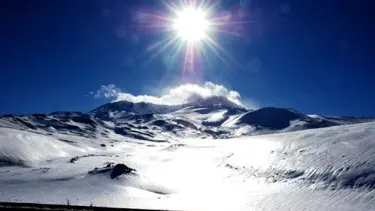 Mevsimin ilk karı yağdı