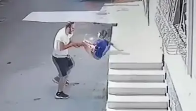 Çocuğu tutup yere fırlatan şüpheli tutuklandı