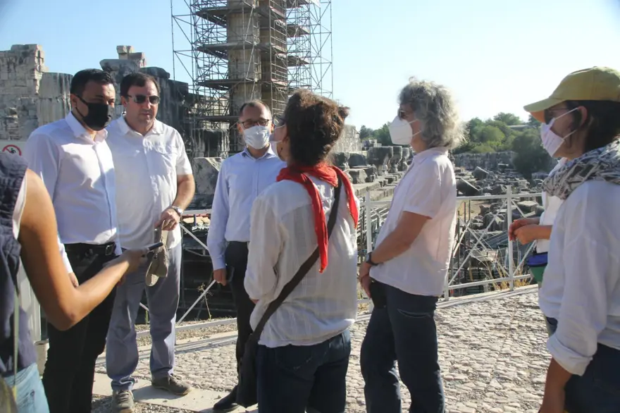 Tarihi Apollon Tapınağı’nda restorasyon 1