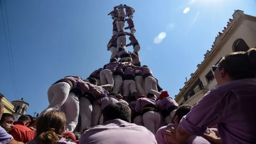 Els Castellers, insan kulesi festivali Els Castellers, insan kulesi festivali