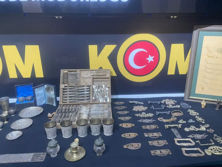 1,5 milyon lira değerinde 243 tarihi eser ele geçirildi 2