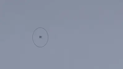 Hatay'da gökyüzünde görülen cisimler merak uyandırdı