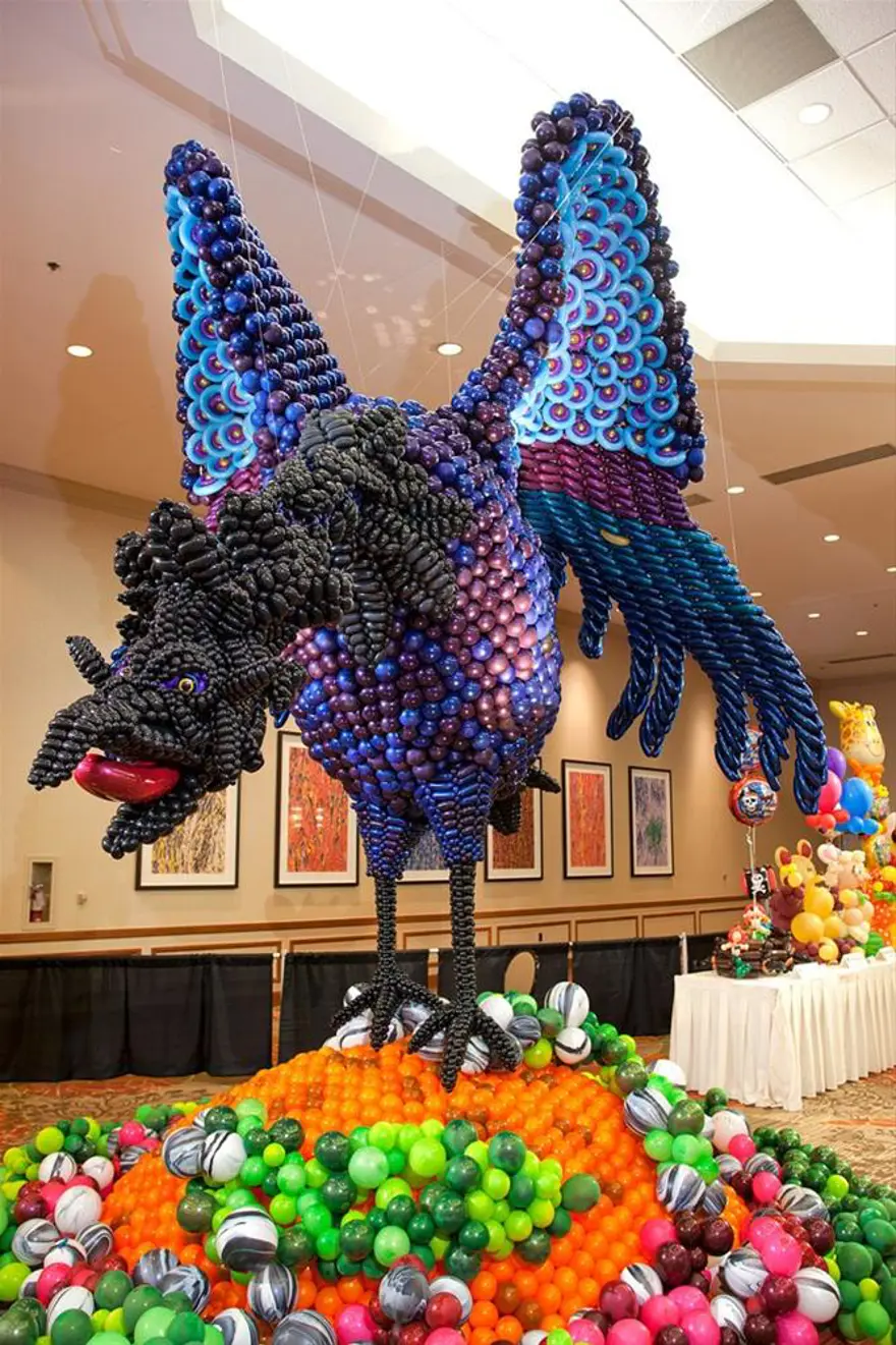 Şişirilmiş sanat eserleri 22