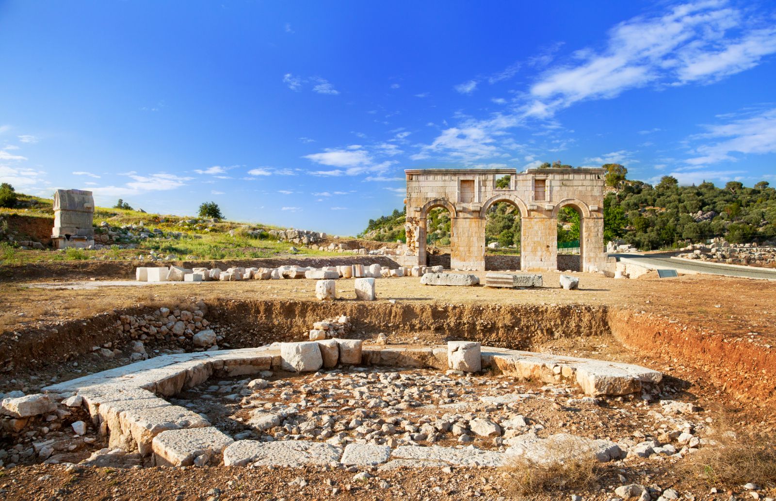 Patara'ya ziyaretçi akını