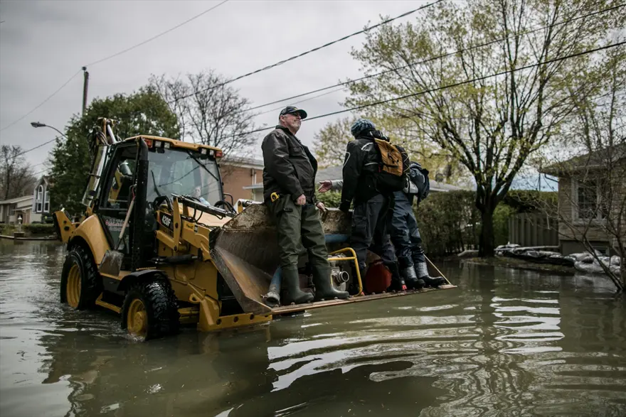 Kanada'da sel felaketi 9 Kanada'da sel felaketi 9