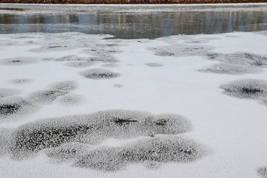 Sivas buz kesti: Kızılırmak Nehri kısmen dondu 2 Sivas buz kesti: Kızılırmak Nehri kısmen dondu 2