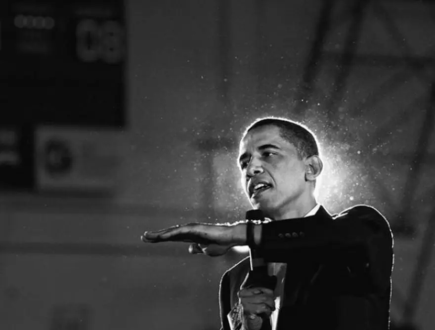Hiç görmediğiniz Obama 18