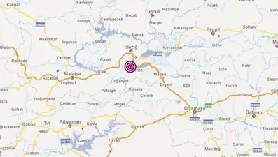 SON DAKİKA: Elazığ'da 4,1 büyüklüğünde deprem | Son depremler