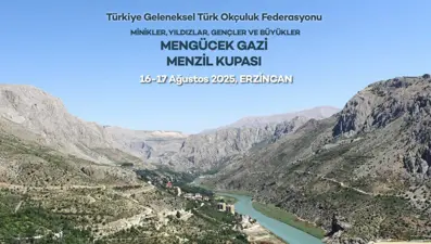 "Mengücek Melik Gazi Menzil Kupası" müsabakaları Erzincan'da başladı