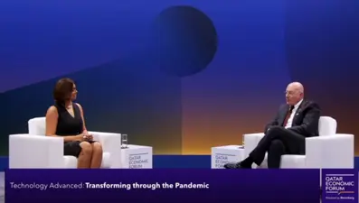 Ferit Şahenk, Katar Ekonomik Forumu'nda yeni dönemi anlattı