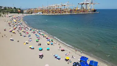 Tekirdağ sahillerinde bayram yoğunluğu