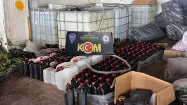 Sahte içki operasyonu: 7 kişi tutuklandı